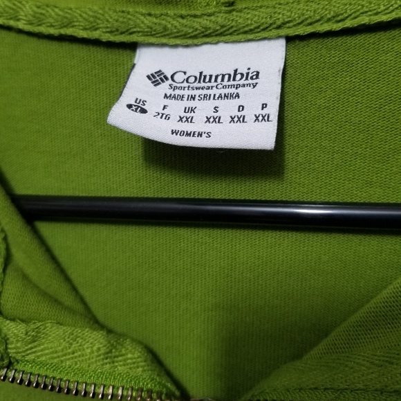 Womens Columbia Zip Hoodie - Picture 3 of 3